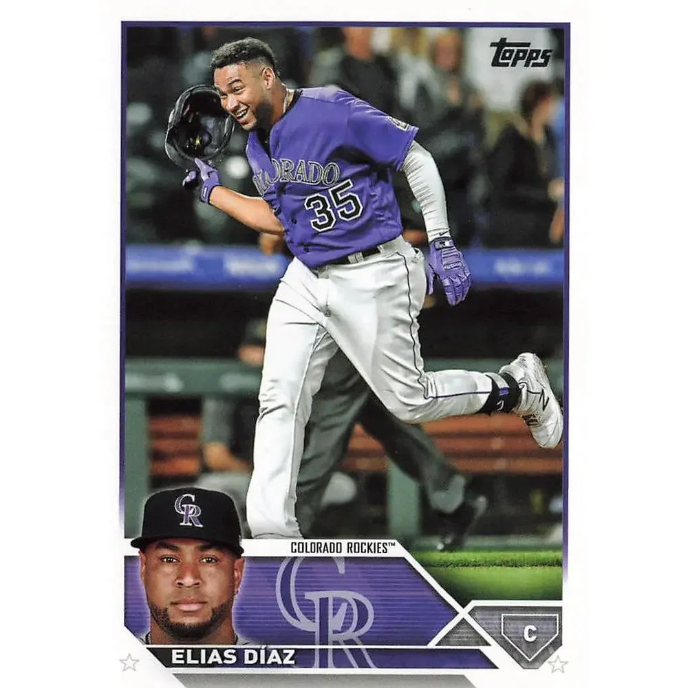 2023 Topps Elias Di­az #648 Colorado Rockies
